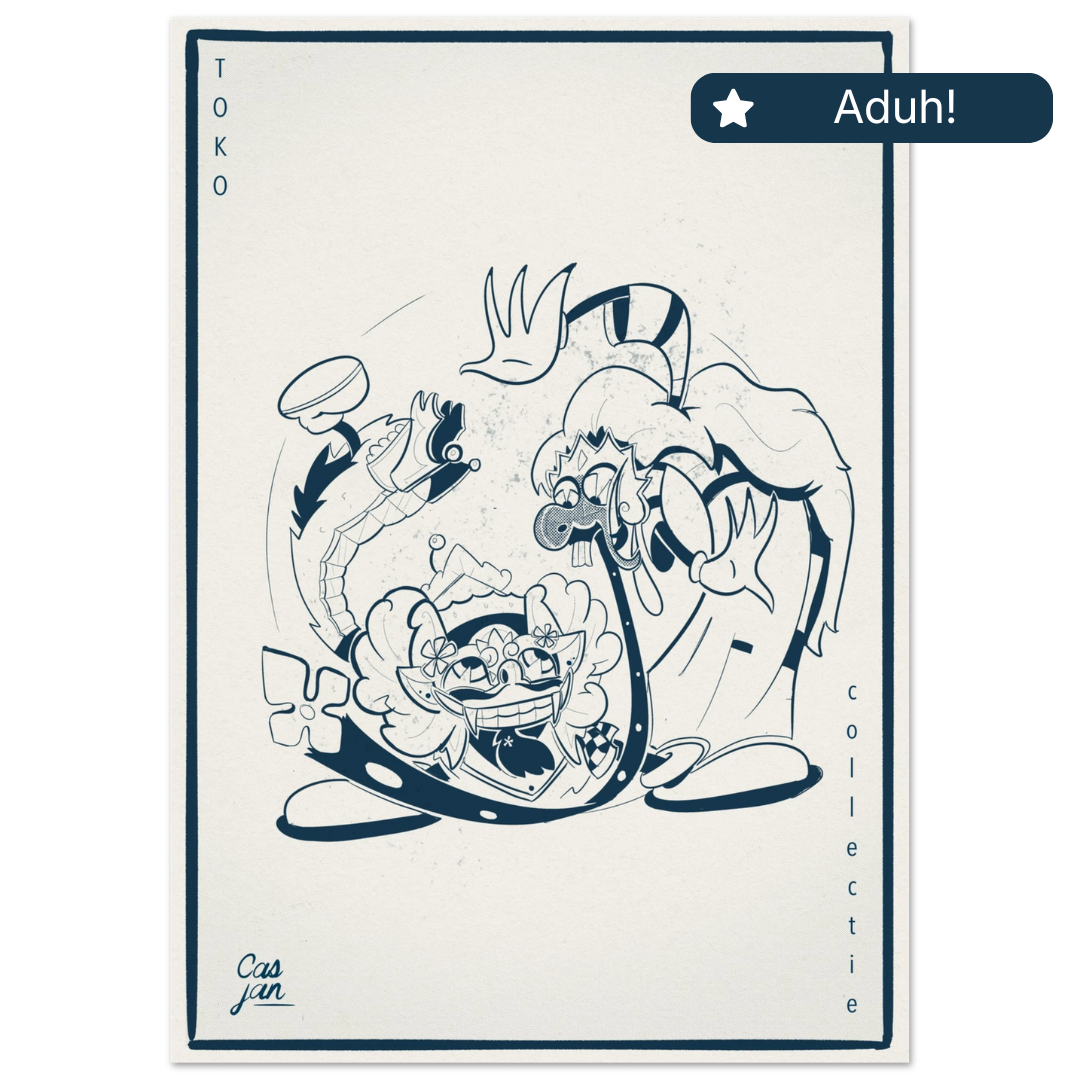 "Goed Kwaad" -  Barong & Rangda poster